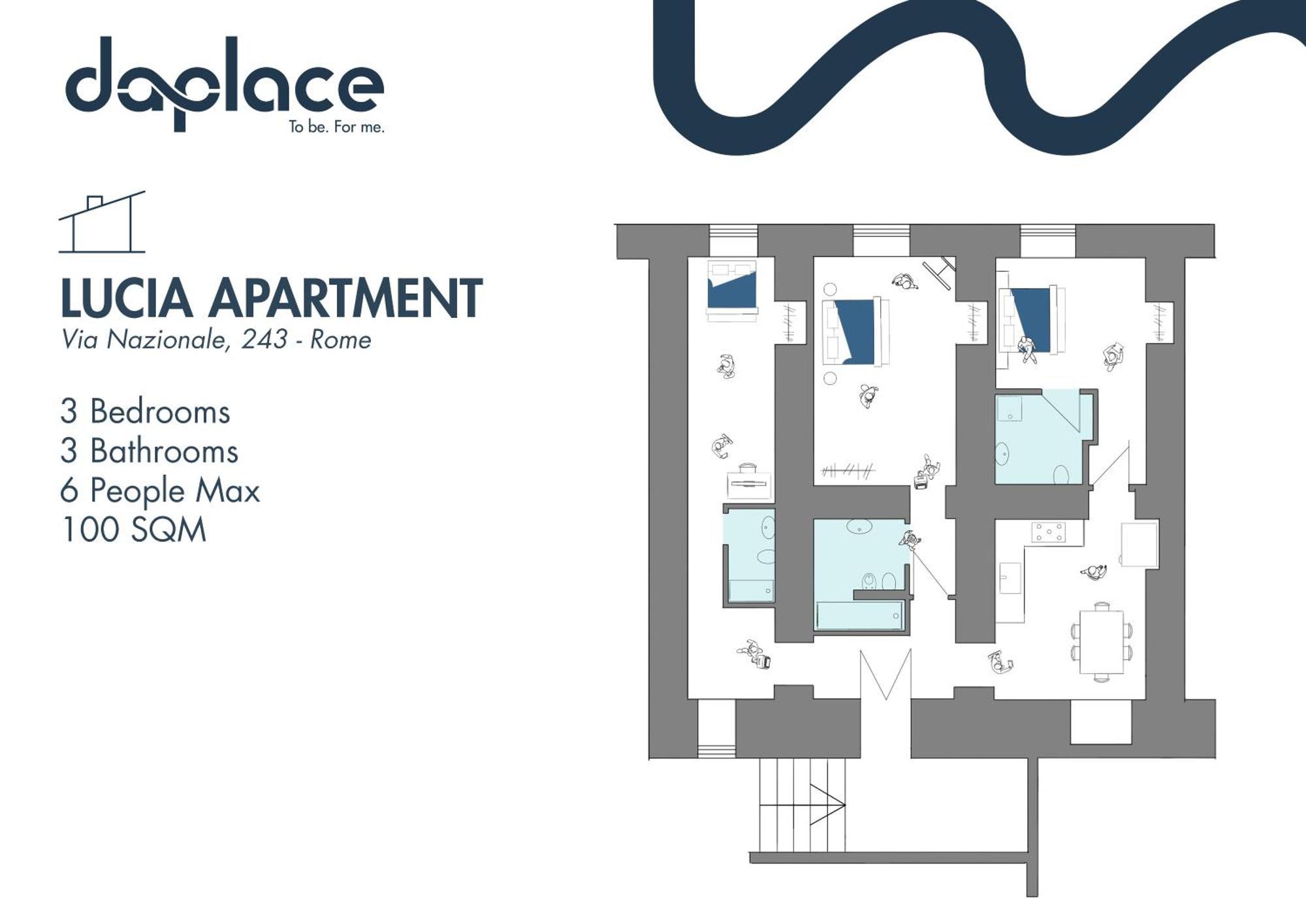 Daplace - Lucia Apartment 로마 외부 사진